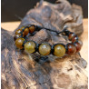 BRACCIALE AGATA MARRONE