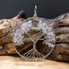 COLLANA ALBERO DELLA VITA CON CRISTALLO DI ROCCA