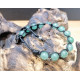 ♉ – Toro Dal 21/04 al 20/05 BRACCIALE CON PIETRE DI AVVENTURINA VERDE