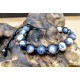 ♐ – Sagittario Dal 22/11 al 21/12 BRACCIALE CON PIETRE DI SODALITE