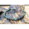 BRACCIALE LEGNO FOSSILE TAGLIA L