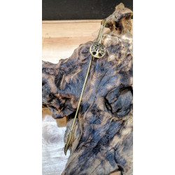 SEGNALIBRO ALBERO DELLA VITA E PIUMA