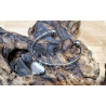 BRACCIALE REGOLABILE ACCIAIO CON CUORE