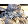 BRACCIALE REGOLABILE ACCIAIO CON CUORE