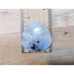 CABOCHON GOCCIA LABRADORITE BIANCA