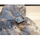 ANELLO LABRADORITE E TRISCELE IN ARGENTO