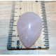 CABOCHON A GOCCIA QUARZO ROSA