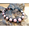BRACCIALE RODONITE