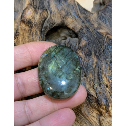 CABOCHON OVALE LABRADORITE