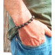 BRACCIALE CON PIETRE DI SANGUE DI DRAGO