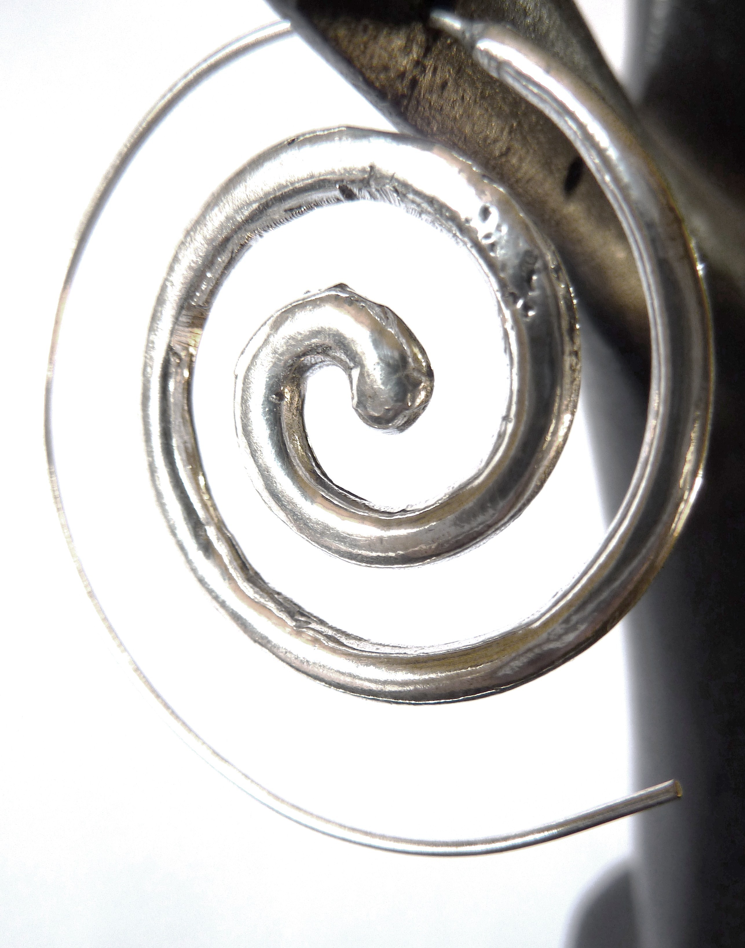 Orecchini Spirali Amore Orecchini Spirali Ottone ORECCHINI Spirali Argento Orecchini Etnici Rame Orecchini Romani Orecchini Etruschi